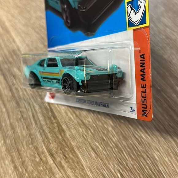 Hot Wheels 2023 - 1974 Custom Ford Maverick “Muscle Mania 2/10” Toy Car Model - Picture 6 of 8